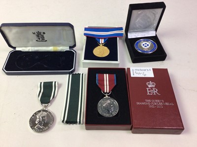 Lot 40 - GROUP OF MEDALS