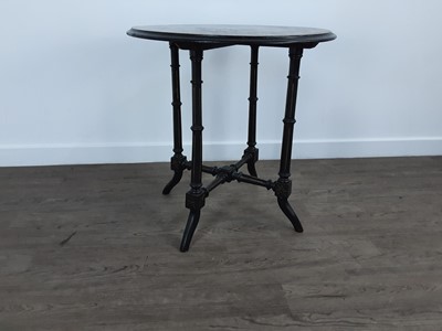 Lot 122 - AESTHETIC MOVEMENT CIRCULAR TABLE