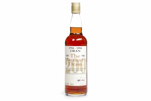 Lot 1101 - OBAN 'THE MANAGER'S DRAM' 200th ANNIVERSARY...