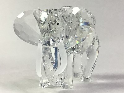 Lot 231 - GROUP OF THREE SWAROVSKI ANIMALS FIGURES