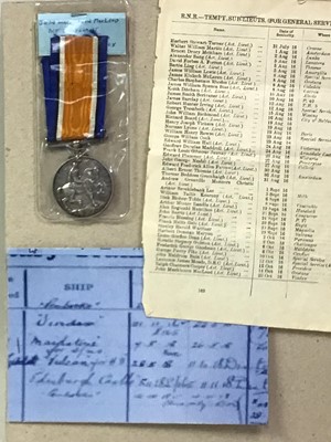 Lot 519 - WWI WAR MEDAL AND ARCHIVE, ACTING SUB-LIEUTENANT JOHN MACKINNON MACLEOD