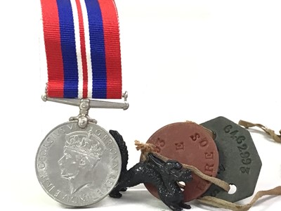 Lot 521 - 1939-1945 WAR MEDAL AND ARCHIVE, SECOND LIEUTENANT OWEN STEWART HARE