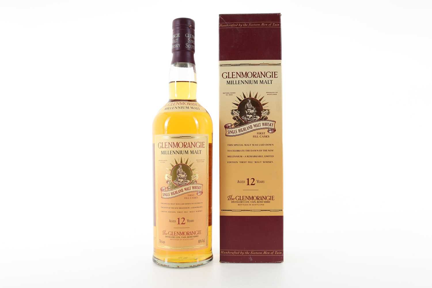 Lot 24 - GLENMORANGIE 12 YEAR OLD MILLENIUM MALT