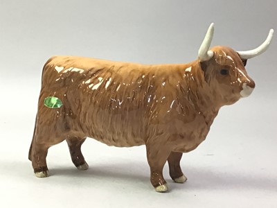 Lot 158 - GROUP OF BESWICK BULLS AND CALVES