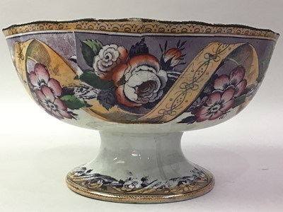 Lot 163 - PAIR OF VICTORIAN SCOTTISH STONEWARE PUNCH BOWLS