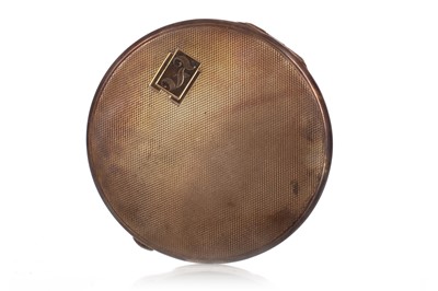 Lot 568 - GEORGE VI SILVER COMPACT