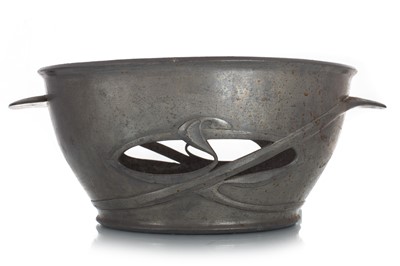 Lot 115 - ARCHIBALD KNOX FOR LIBERTY & CO, TUDRIC PEWTER BOWL