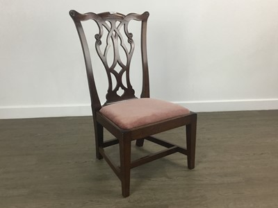 Lot 328 - MAHOGANY CHAIR