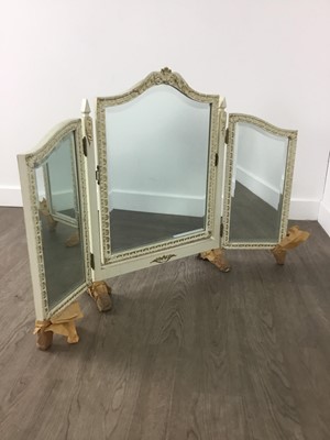 Lot 179 - TWO TRIPTYCH MIRRORS