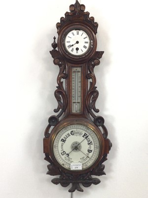 Lot 279 - VICTORIAN BAROMETER