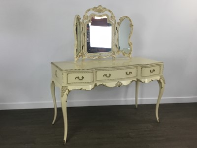 Lot 341 - CREAM PAINTED BEDROOM FURNITURE