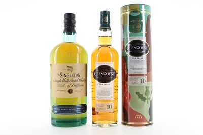 Lot 66 - GLENGOYNE 10 YEAR OLD AND SINGLETON OF DUFFTOWN 12 YEAR OLD
