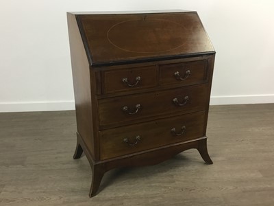 Lot 358 - EDWARDIAN MAHOGANY BUREAU