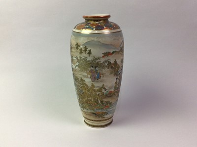 Lot 371 - JAPANESE SATSUMA VASE