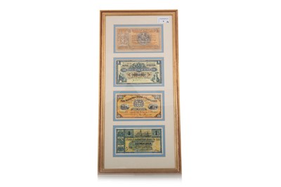 Lot 9 - COLLECTION OF FRAMED AND LOOSE BANKNOTES