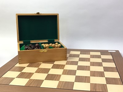 Lot 431 - TWO CHESS SETS