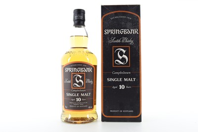 Lot 8 - SPRINGBANK 10 YEAR OLD
