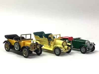 Lot 417 - MATCHBOX MODELS OF YESTERYEAR, COLLECTION OF EIGHT DIE-CAST VEHICLES