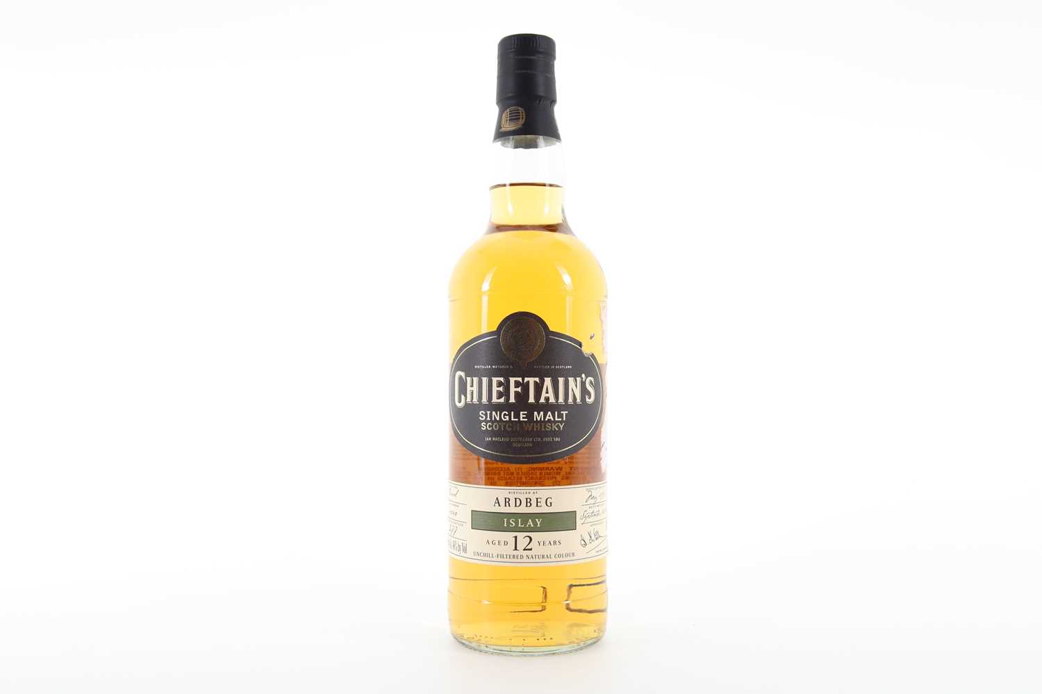 Lot 60 - ARDBEG 1998 12 YEAR OLD CHIEFTAIN'S 75CL