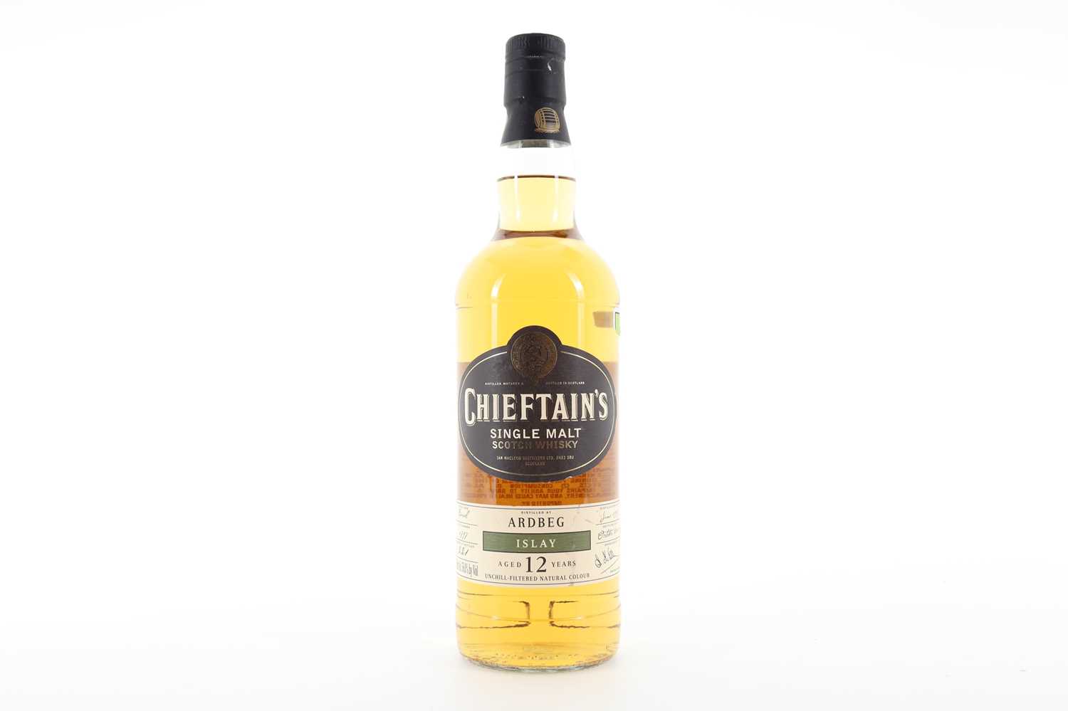 Lot 62 - ARDBEG 1998 12 YEAR OLD CHIEFTAIN'S 75CL