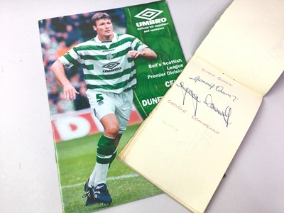 Lot 424 - FOOTBALL SIGNED AUTOGRAPH BOOK