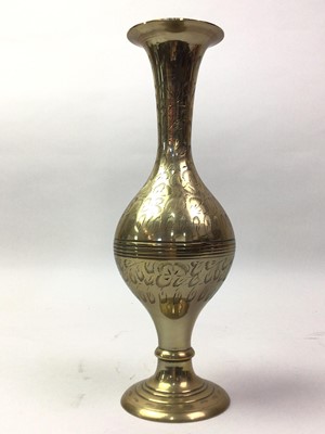 Lot 448 - GROUP OF BRASSWARE