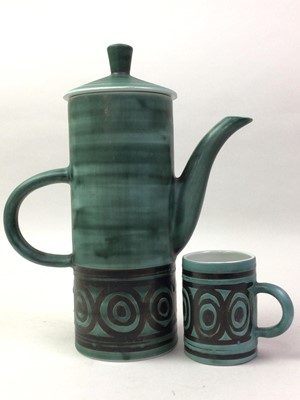 Lot 458 - CINQUE PORTS POTTERY PART COFFEE SET