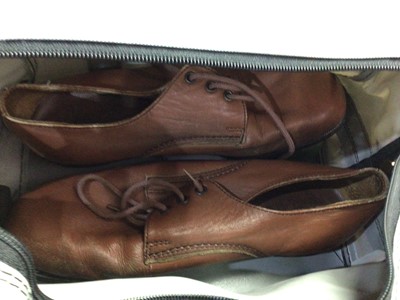 Lot 465 - THOMAS TAYLOR SET OF FOUR LIGNOID LAWN BOWLS