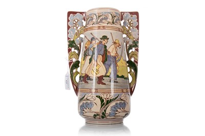 Lot 127 - EMIL FISCHER, HUNGARIAN SECESSIONIST POTTERY VASE