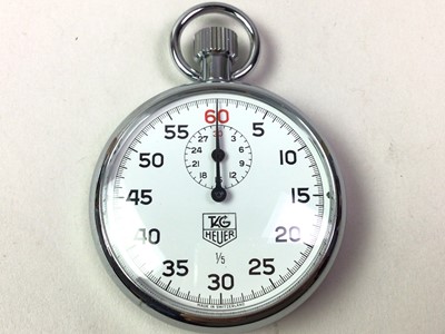 Lot 488 - TWO TAG HEUER STOP WATCHES