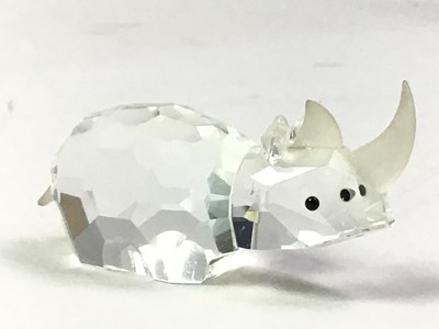 Lot 496 - GROUP OF SWAROVSKI ANIMAL FIGURES