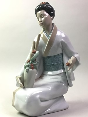 Lot 557 - NAO FIGURE OF A GEISHA