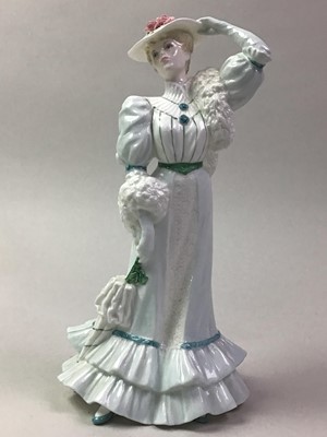 Lot 568 - COLLECTION OF CERAMIC FIGURES OF LADIES