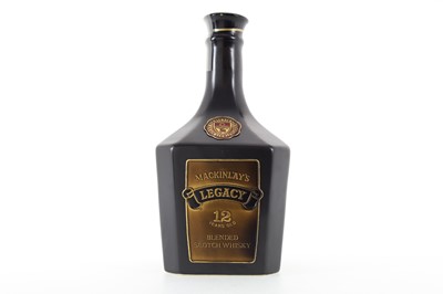 Lot 138 - MACKINLAY'S LEGACY 12 YEAR OLD 'FINE OLD SMILEY'