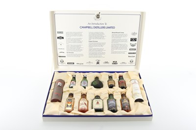 Lot 122 - CAMPBELL DISTILLERS MINIATURE COLLECTION (12 MINIS)