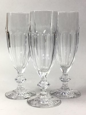 Lot 593 - SET OF SIX MARQUIS, WATERFORD CRYSTAL WINE GLASSES