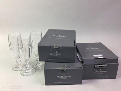 Lot 593 - SET OF SIX MARQUIS, WATERFORD CRYSTAL WINE GLASSES