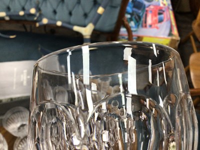 Lot 593 - SET OF SIX MARQUIS, WATERFORD CRYSTAL WINE GLASSES