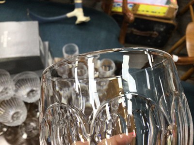 Lot 593 - SET OF SIX MARQUIS, WATERFORD CRYSTAL WINE GLASSES