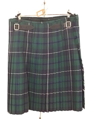 Lot 637 - DOUGLAS TARTAN KILT