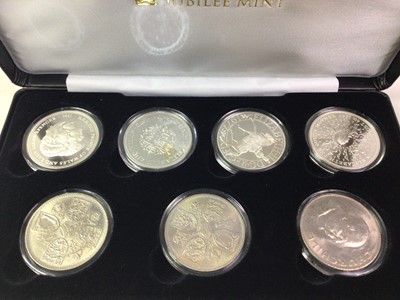 Lot 644 - CASED SET OF QUEEN ELIZABETH II UK CROWN COLLECTION