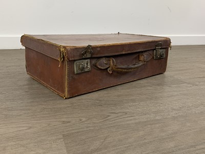 Lot 708 - GROUP OF LEATHER AND OTHER LUGGAGE