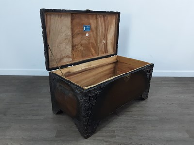 Lot 1 - CHINESE BLANKET CHEST