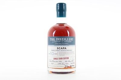 Lot 120 - SCAPA 2006 10 YEAR OLD DISTILLERY RESERVE SINGLE CASK #2173 50CL