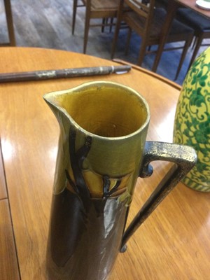 Lot 140 - THOMAS FORESTER LTD., ART DECO 'PHOENIX WARE' GARNITURE