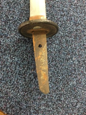 Lot 959 - JAPANESE KATANA / WAKIZASHI
