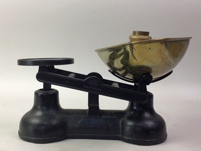Lot 89 - SET OF BRASS POSTAGE SCALES