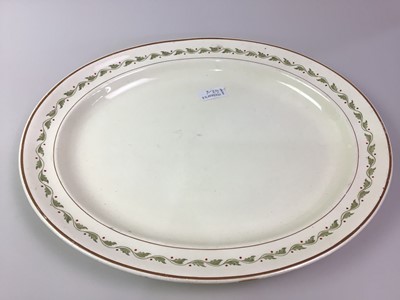 Lot 43 - GROUP OF PLATTERS