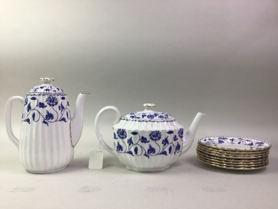 Lot 70 - SPODE BLUE AND WHITE PART TEA AND COFFEE SERVICE