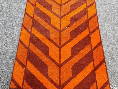 Lot 156 - AXMINSTER CARPET RUNNER OF ART DECO DESIGN